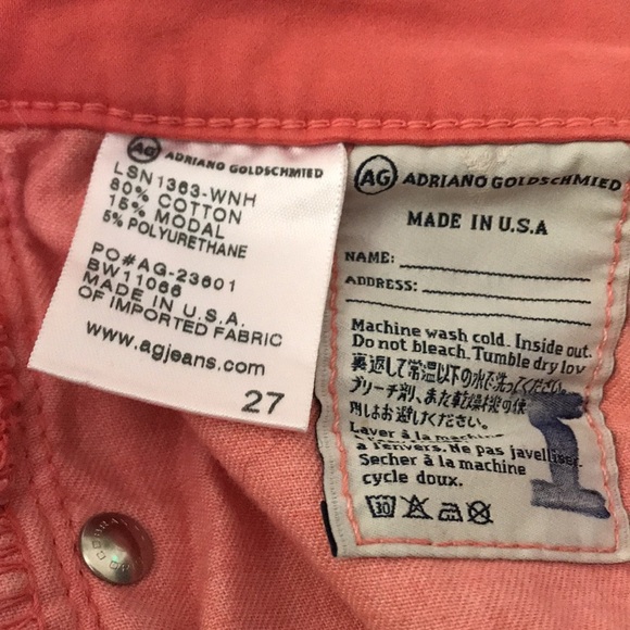 AG Jeans Prima Sateen Mid-Rise Crop Pants - Picture 8 of 11